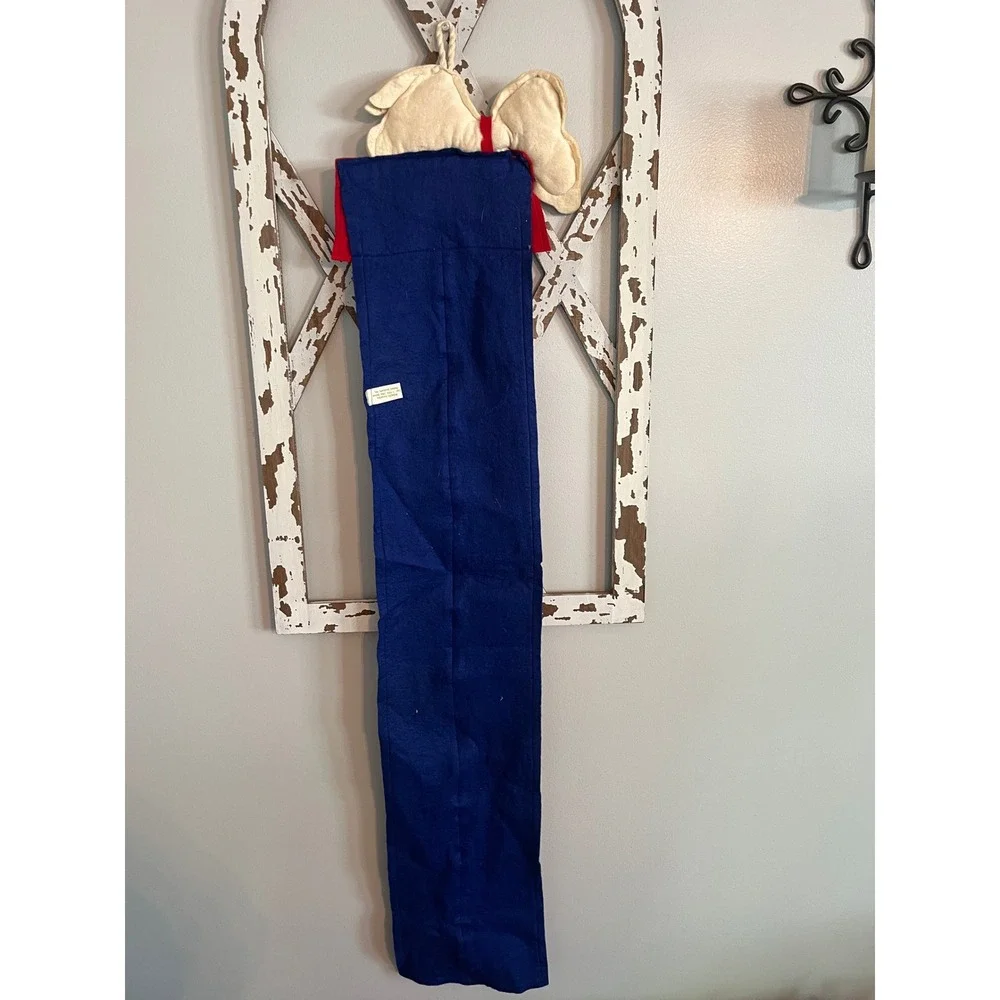 Vintage‎ 1965 Peanuts Growth Chart Felt Snoopy & Woodstock